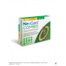 Nexgard combo cat  roztok 3 x 0,9 ml na vonkajšiu aplikáciu na kožu pre mačky 